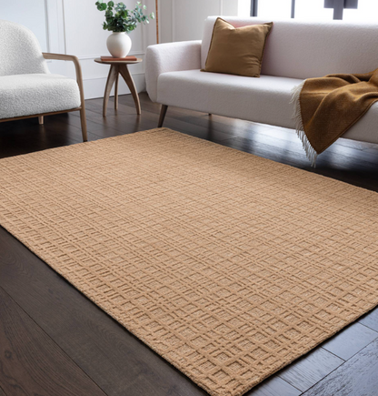 Tapis tissé main en jute HATCHY