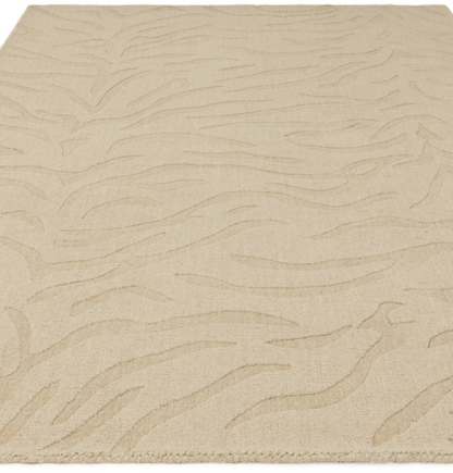 Tapis tissé plat moderne MILL