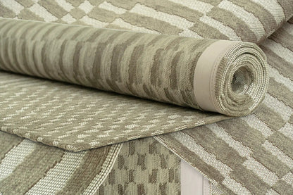 Tapis tissé plat moderne BERBER STRUCTURES