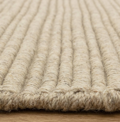 Tapis de salon en laine tissé plat TORRENTO