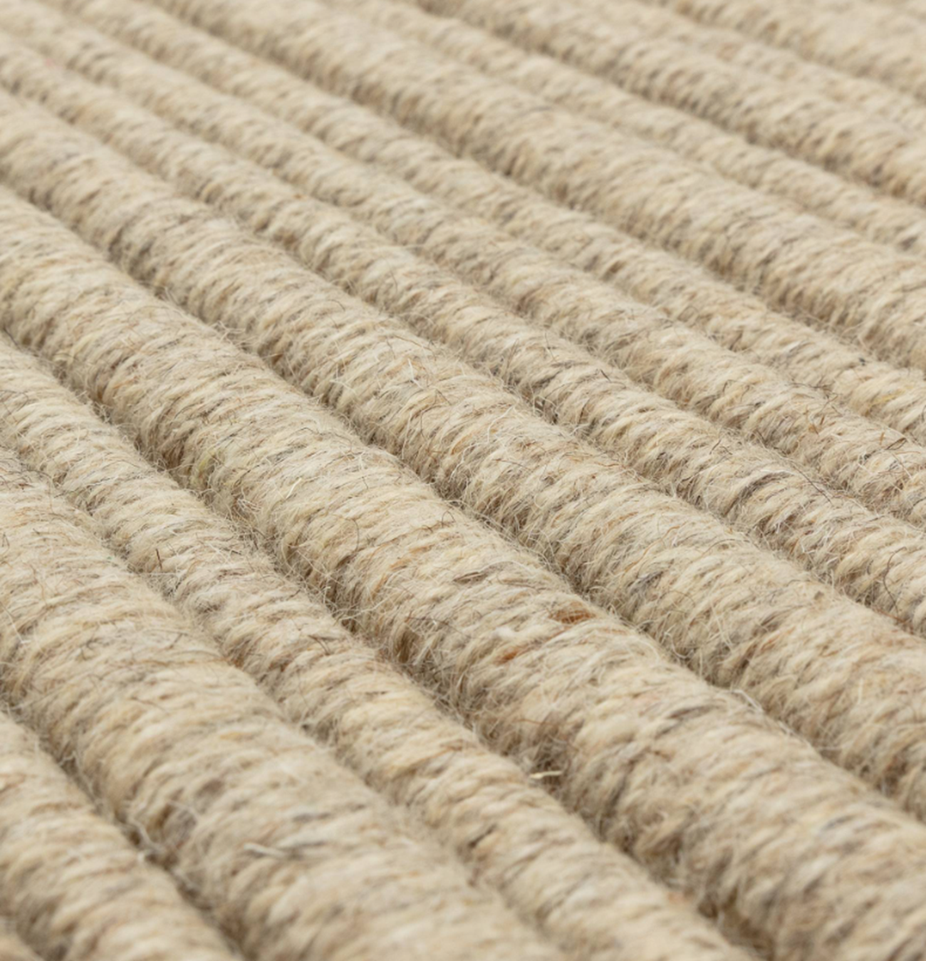 Tapis de salon en laine tissé plat TORRENTO