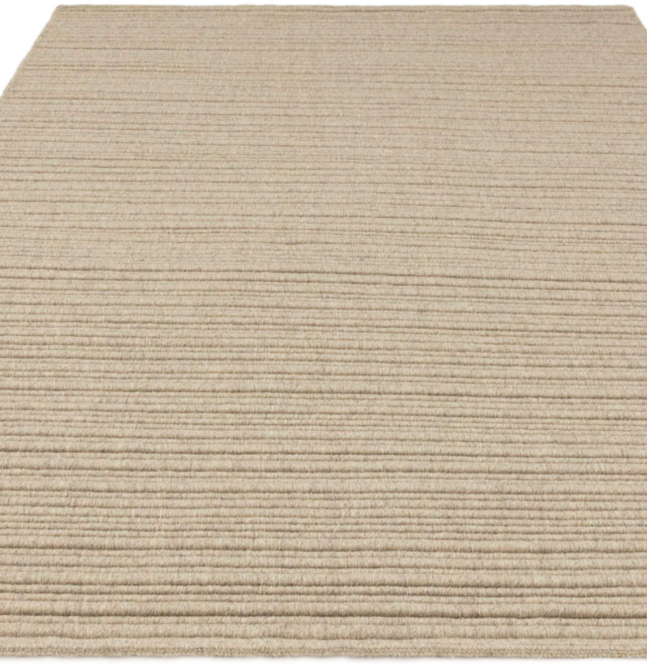 Tapis de salon en laine tissé plat TORRENTO