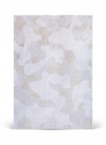 Tapis tissé plat moderne SCARLET