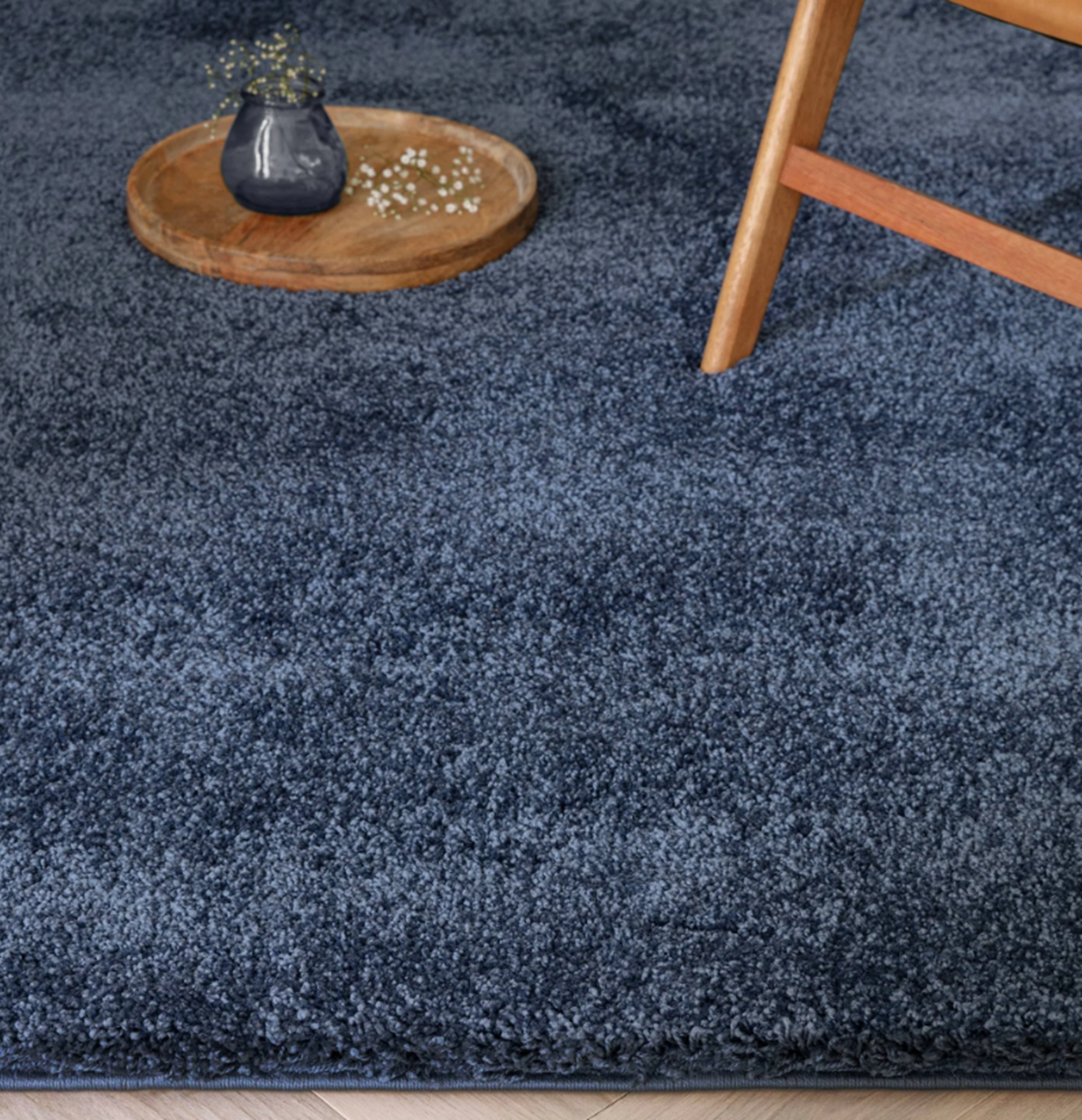 Alfombra de pelo largo MAPY para sala de estar y dormitorio 