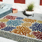 Tapis intérieur/extérieur tissé main PRETO