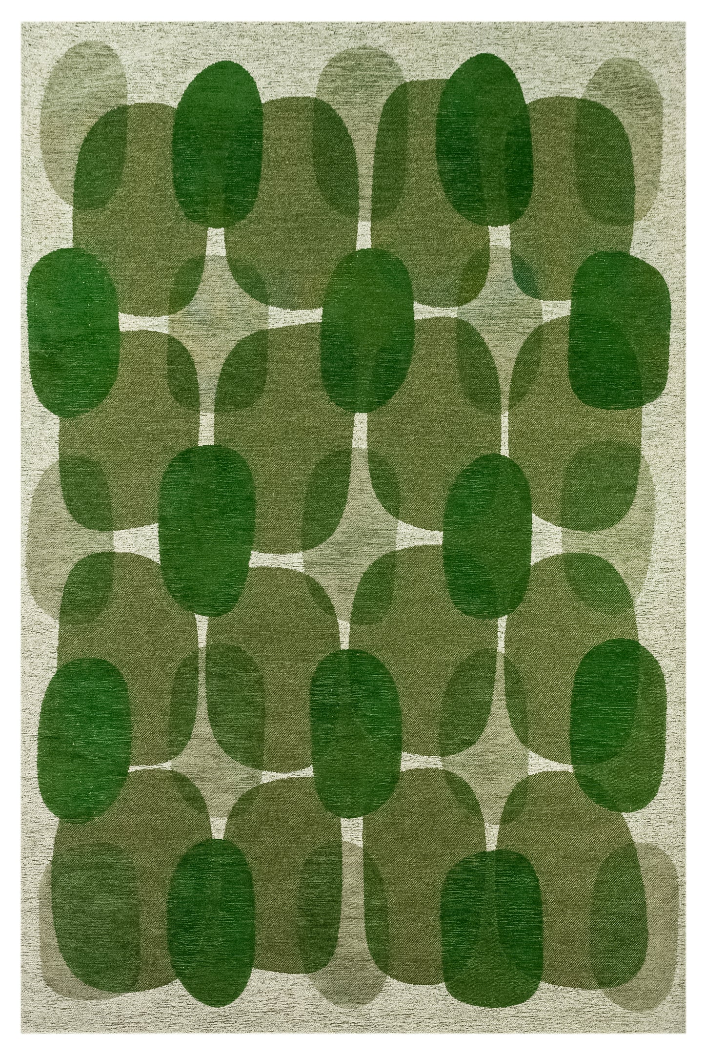 Tapis de salon moderne tissé plat BLACK SPICE