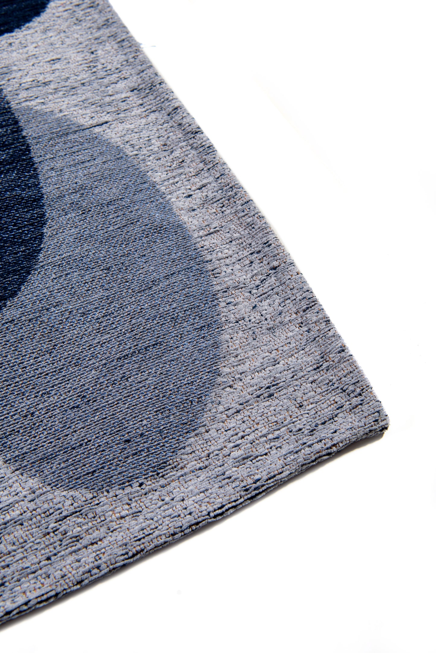 Tapis de salon moderne tissé plat BLACK SPICE