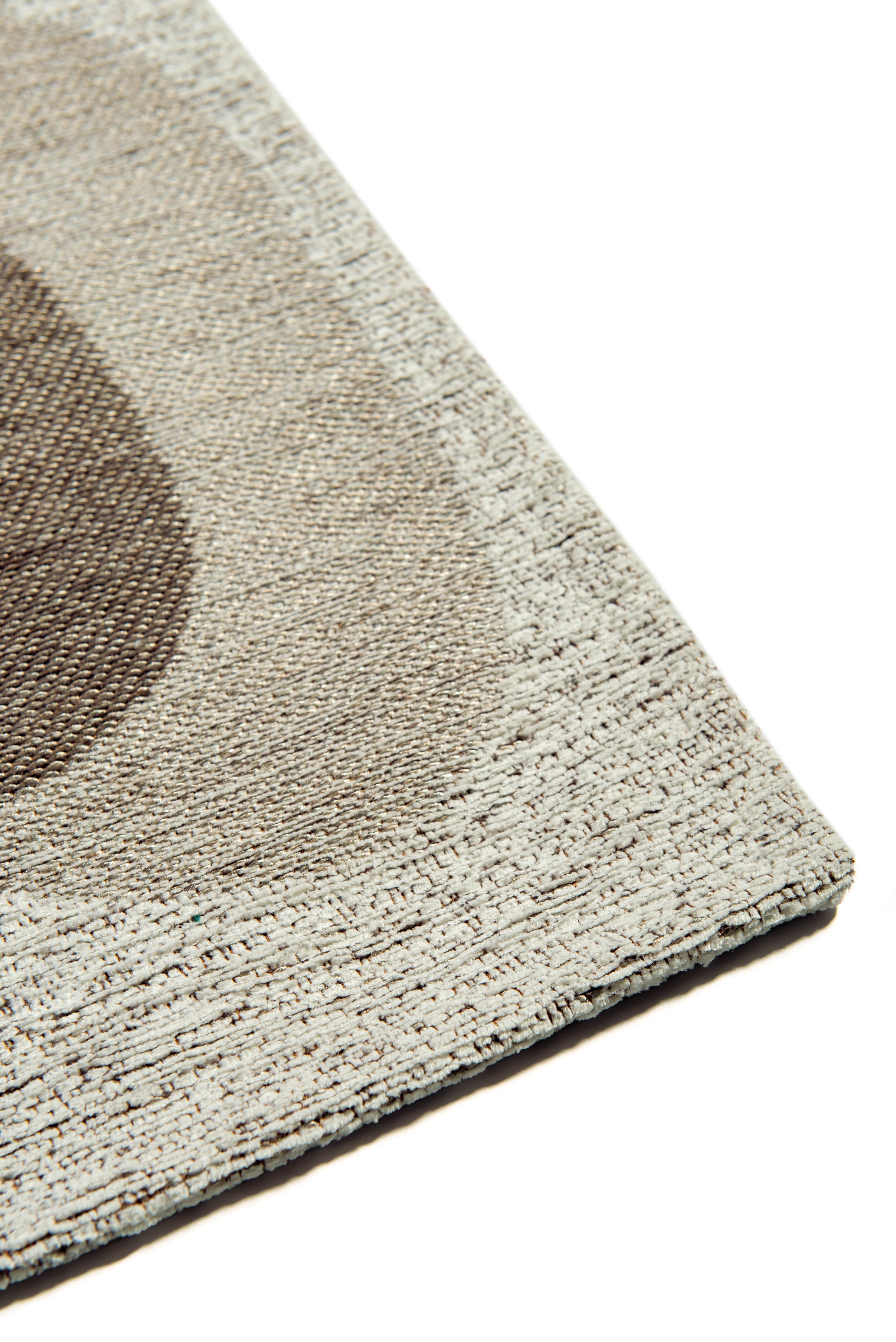 Tapis de salon moderne tissé plat BLACK SPICE