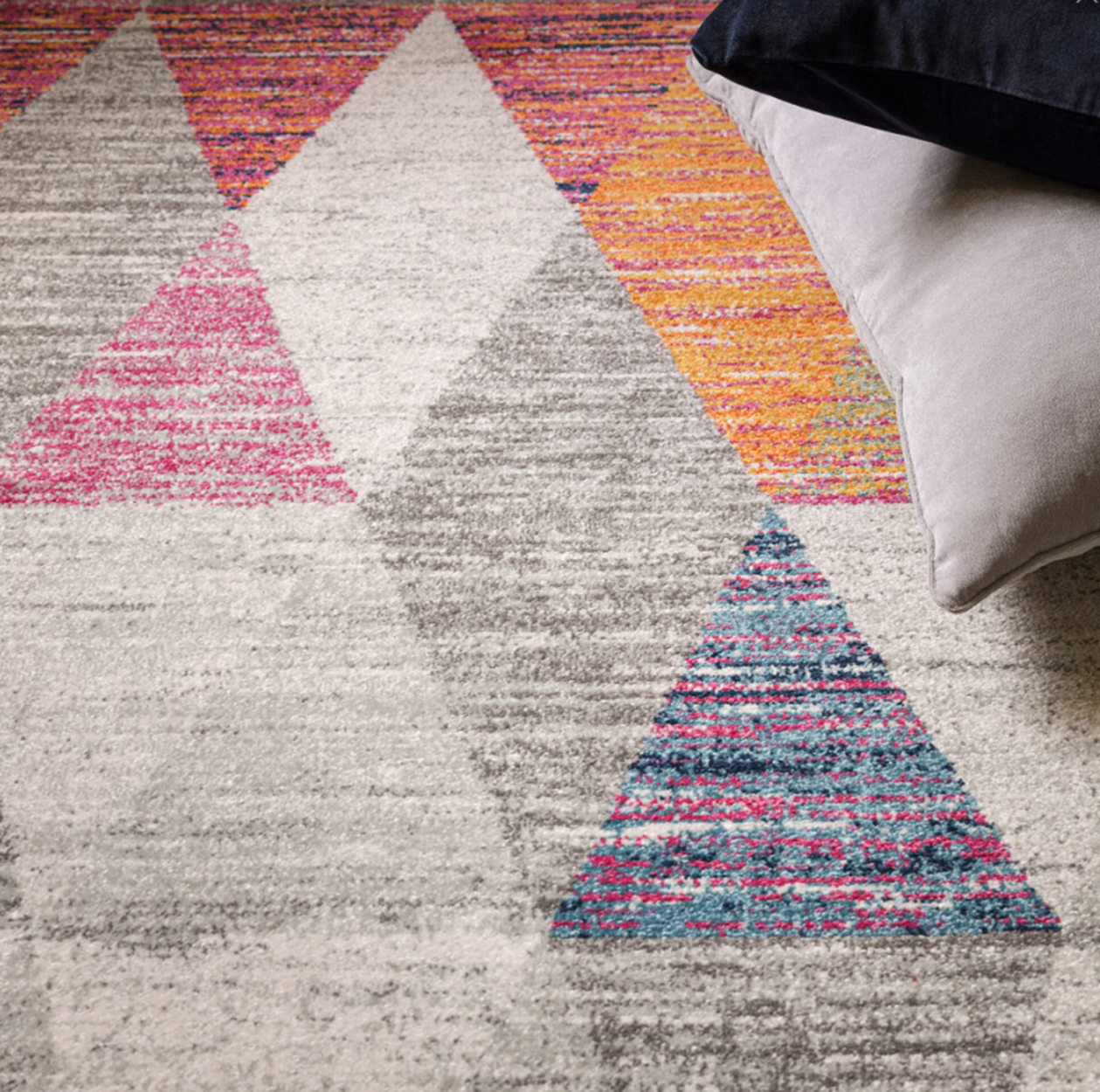 Tapis tissé plat moderne CLONY