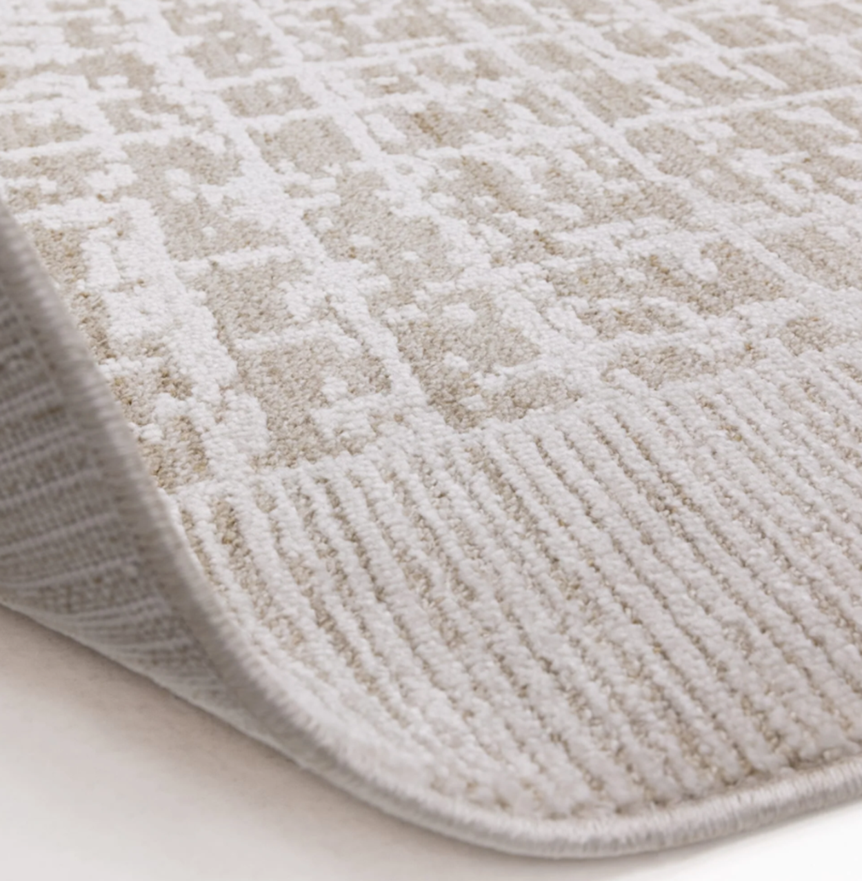 Tapis tissé plat moderne CRISS