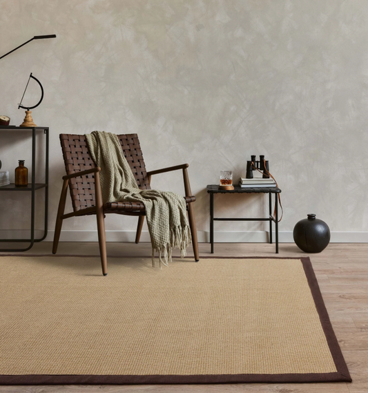 Alfombra moderna de sisal LINDO