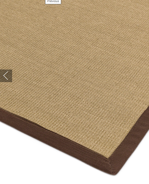 Alfombra moderna de sisal LINDO