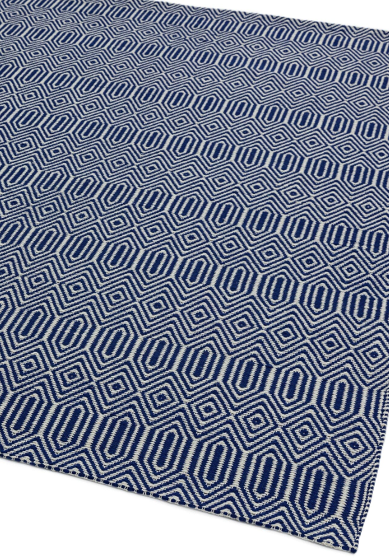 Tapis Laine et Coton tissé main style berbère SILWAN