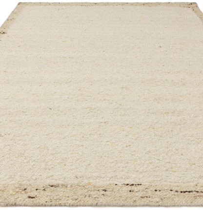 Tapis de salon en laine tissé plat BORDY