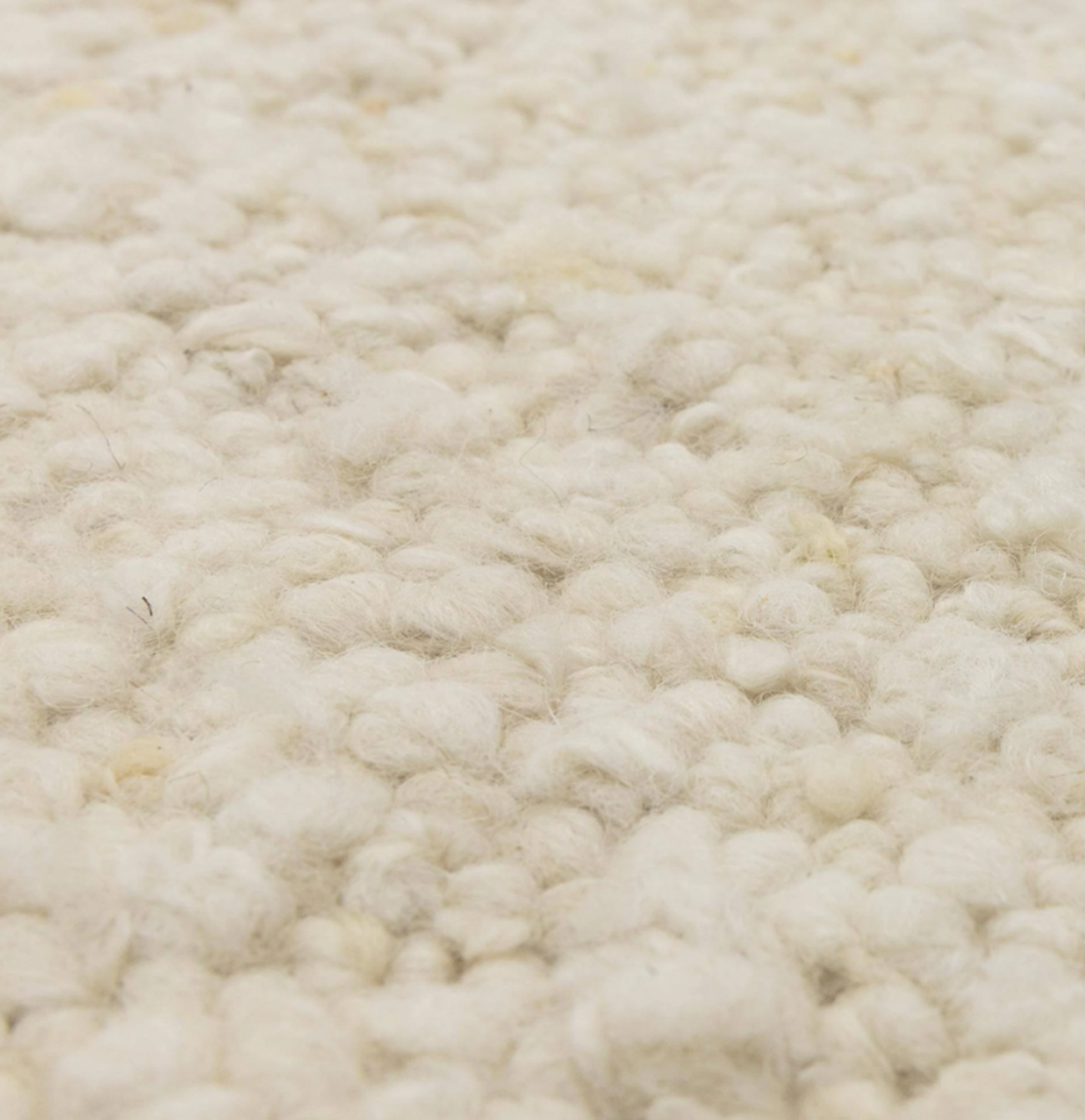 Tapis de salon en laine tissé plat BORDY