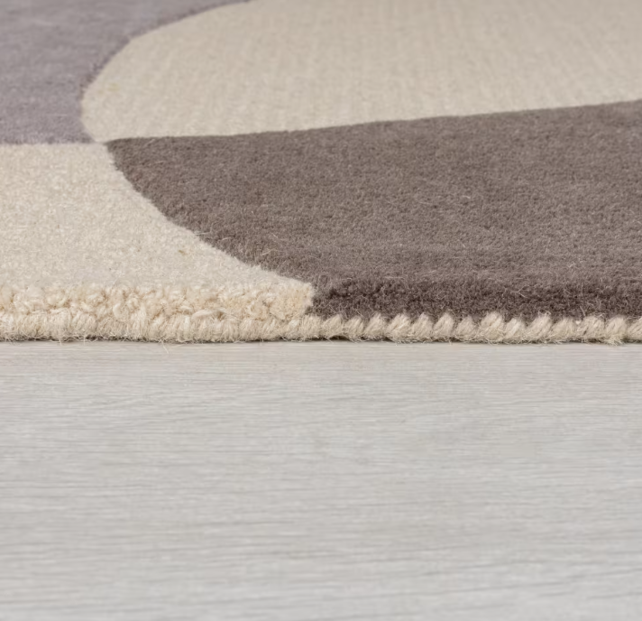 Tapis de salon moderne pure laine GLEE