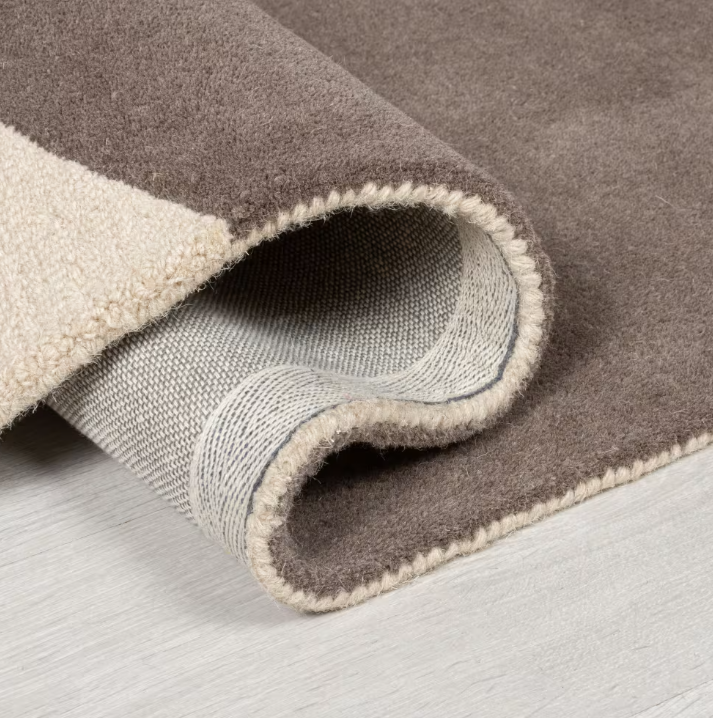 Tapis de salon moderne pure laine GLEE