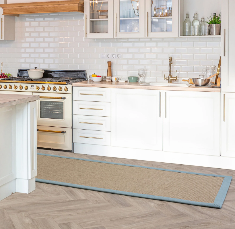 Tapis de couloir moderne en sisal LINDO