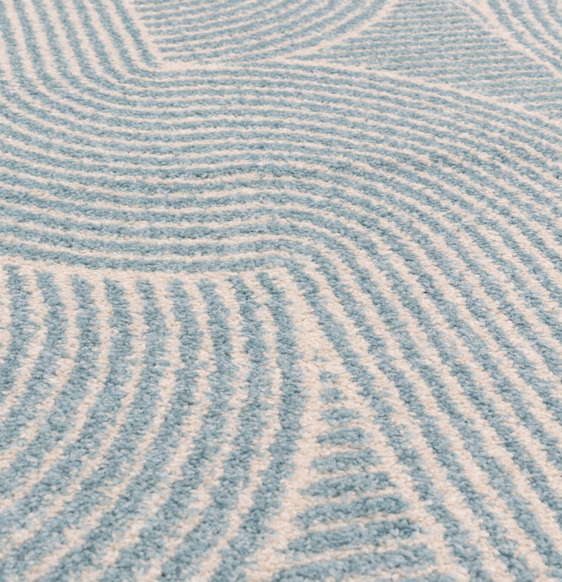 Tapis tissé plat moderne WIRE