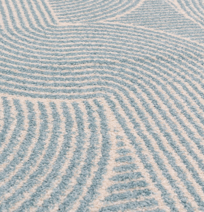 Tapis tissé plat moderne WIRE