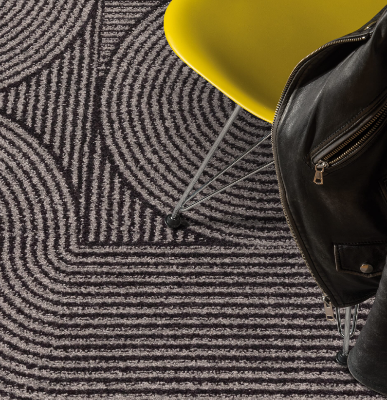 Tapis tissé plat moderne WIRE