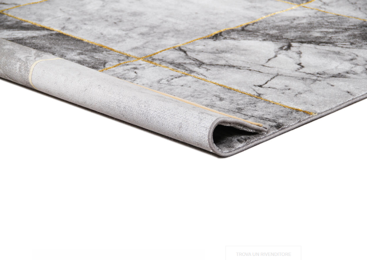 Tapis de salon moderne tissé plat GRANITA