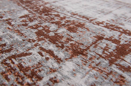 Modern flat-woven living room rug GRIFF COPPERFIELD