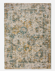Tapis de salon style orient tissé plat BAKHTIARI