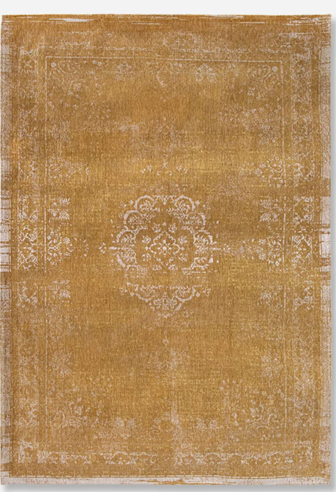 Tapis de salon style orient tissé plat WANE