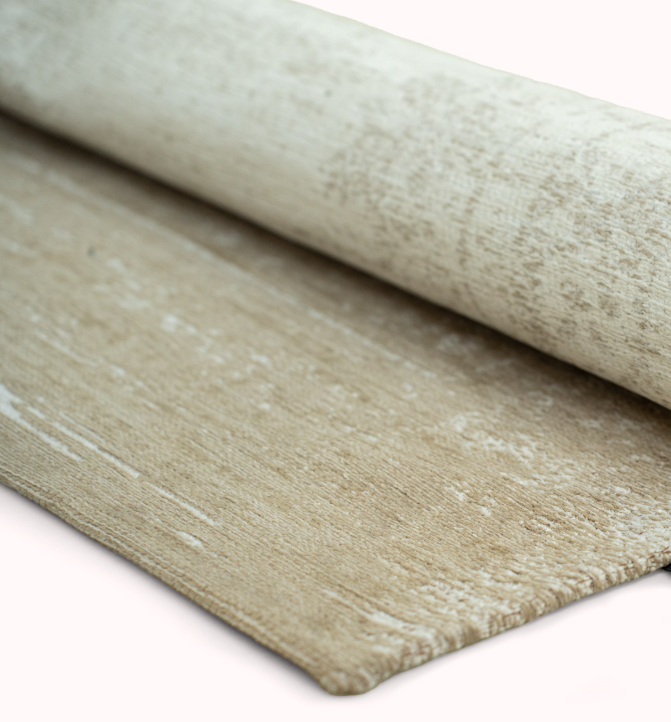 Tapis de salon style orient tissé plat WANE