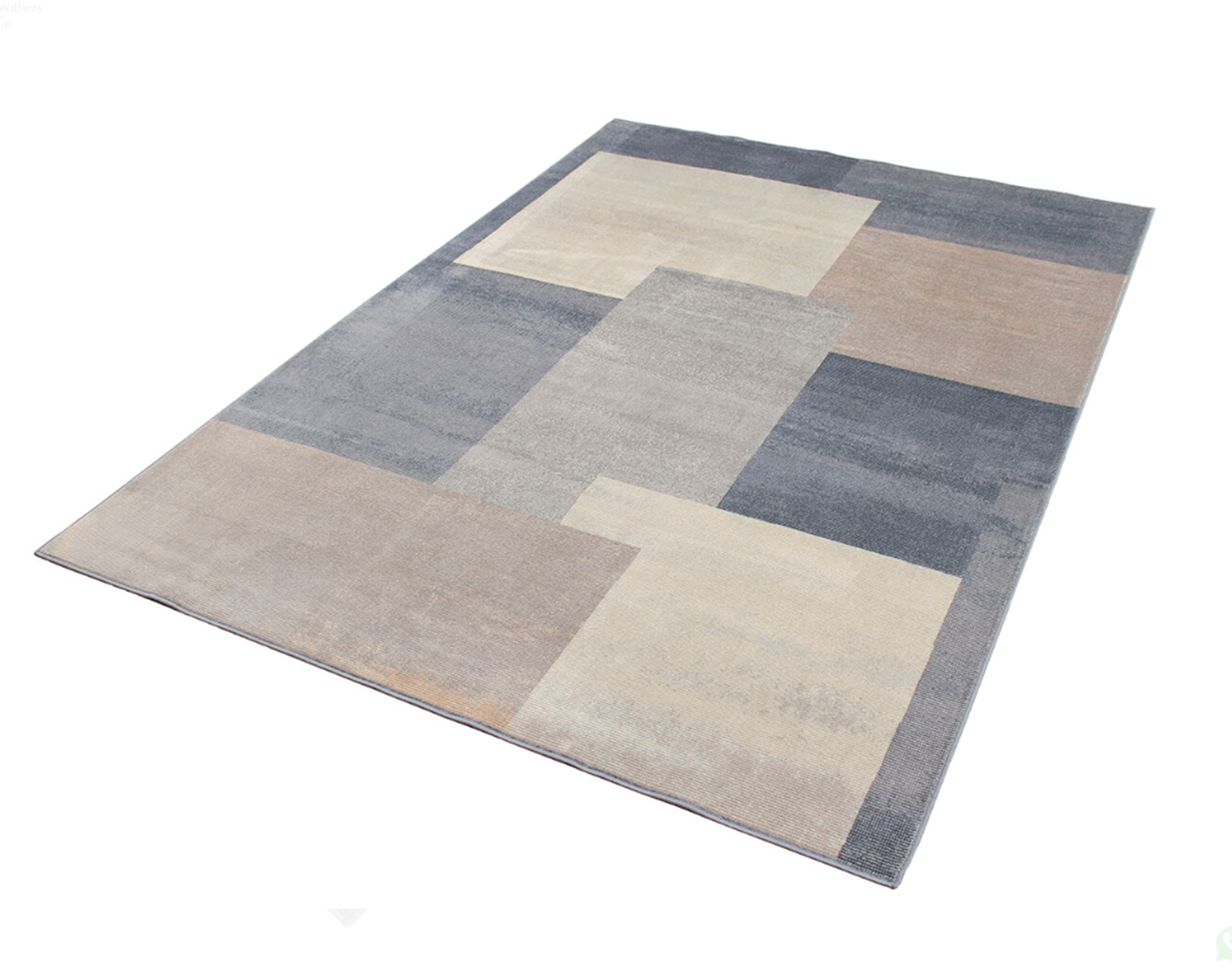 Alfombra moderna de tejido plano para sala de estar NALA