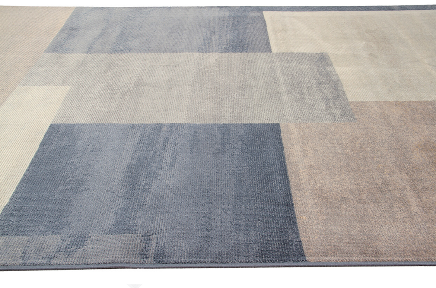 Tapis de salon moderne tissé plat NALA