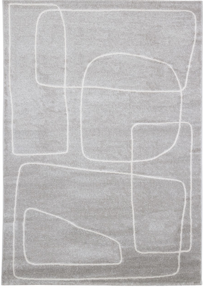 Tapis de salon moderne tissé plat STUDIO