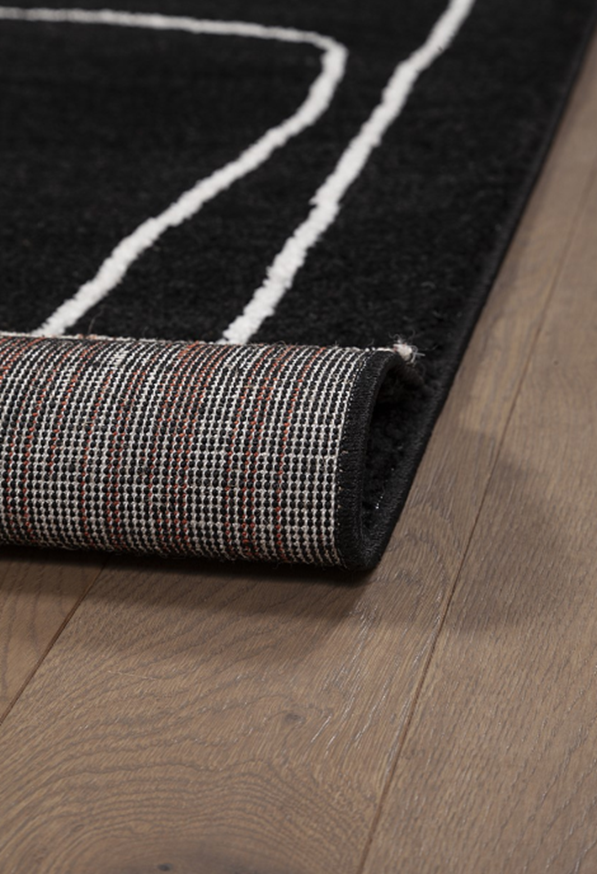 Tapis de salon moderne tissé plat STUDIO