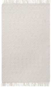 Tapis kilim en laine tissé main style berbère RIVA