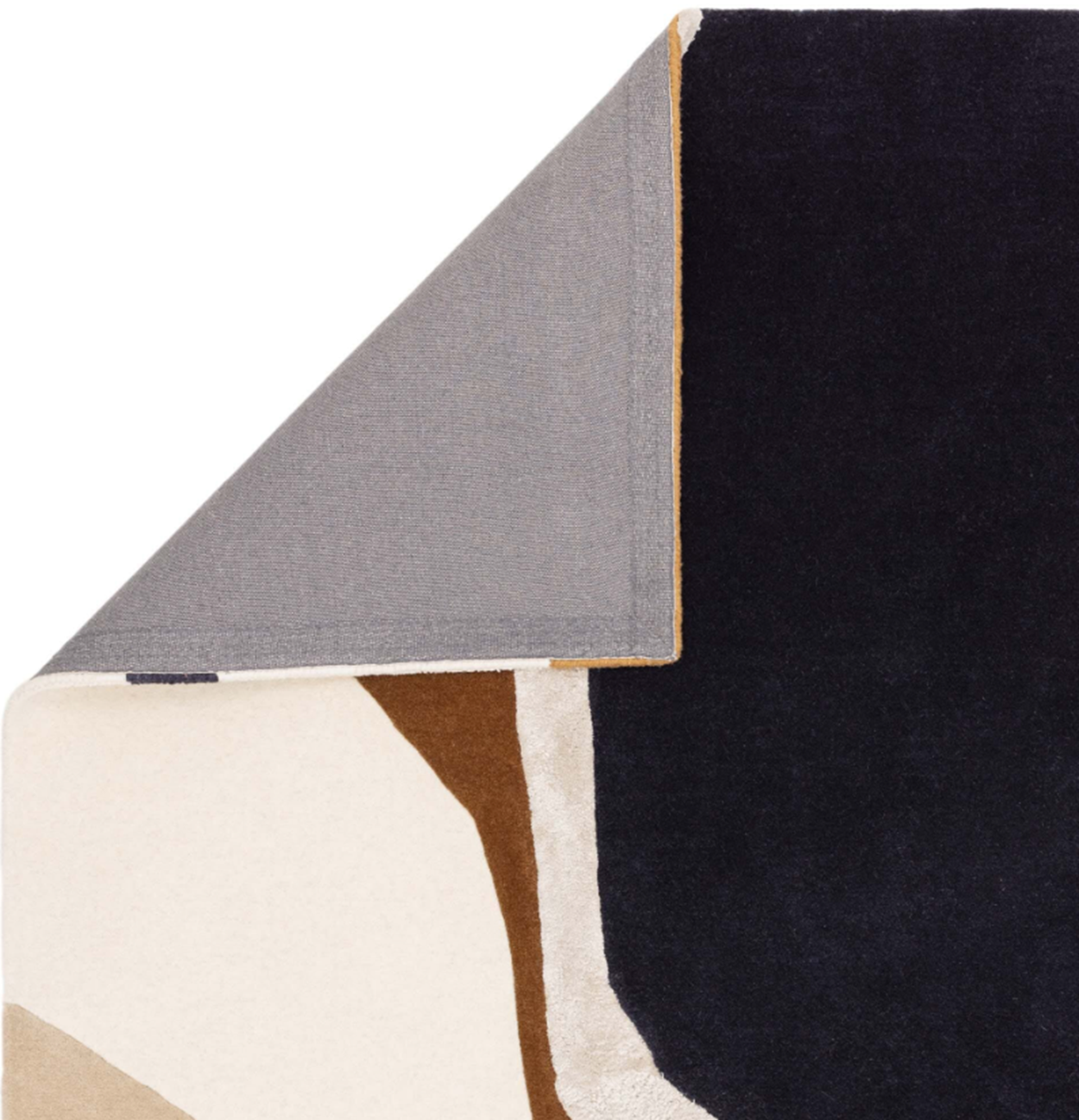 Tapis moderne tufté main en laine KATO