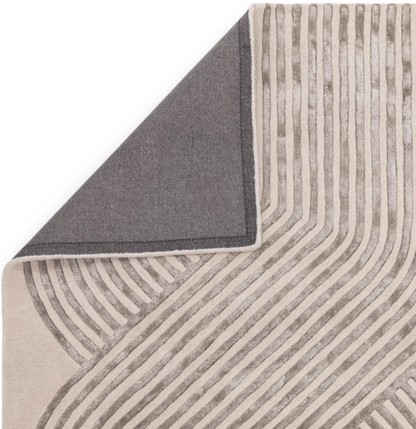 Tapis moderne tufté main en laine ACME