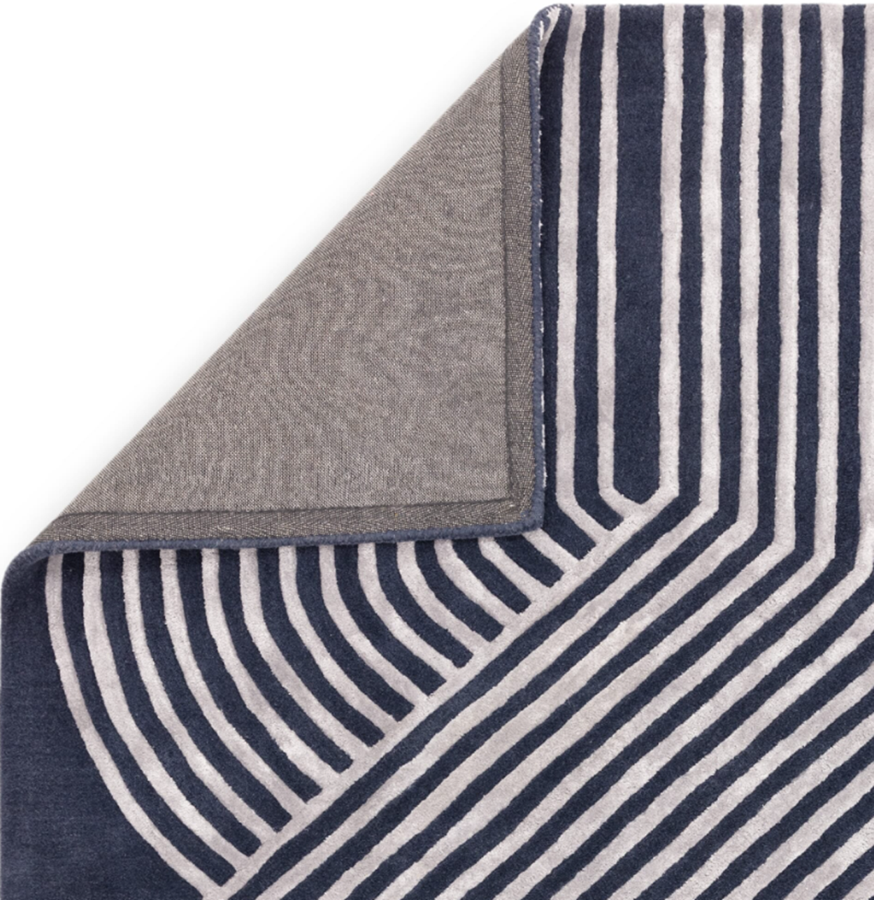 Tapis moderne tufté main en laine ACME