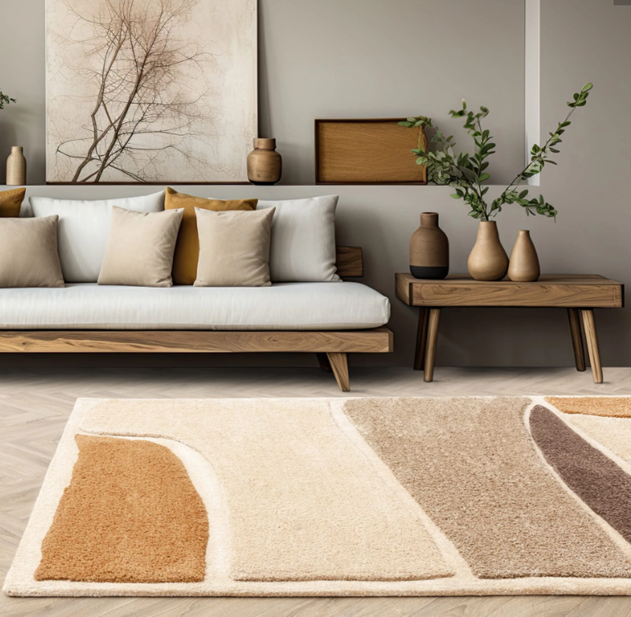 Tapis de salon moderne WELKIN