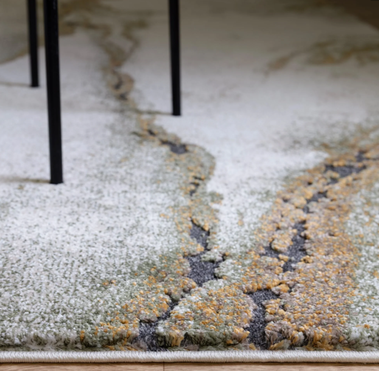 Tapis de salon tissé plat HAVEN