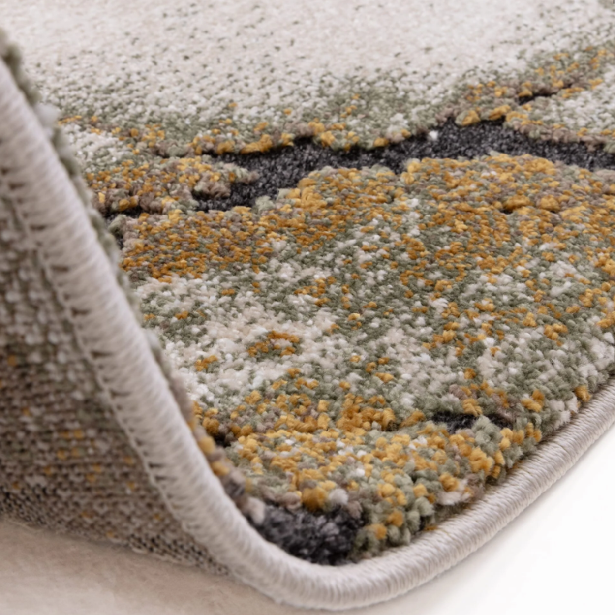 Tapis de salon tissé plat HAVEN