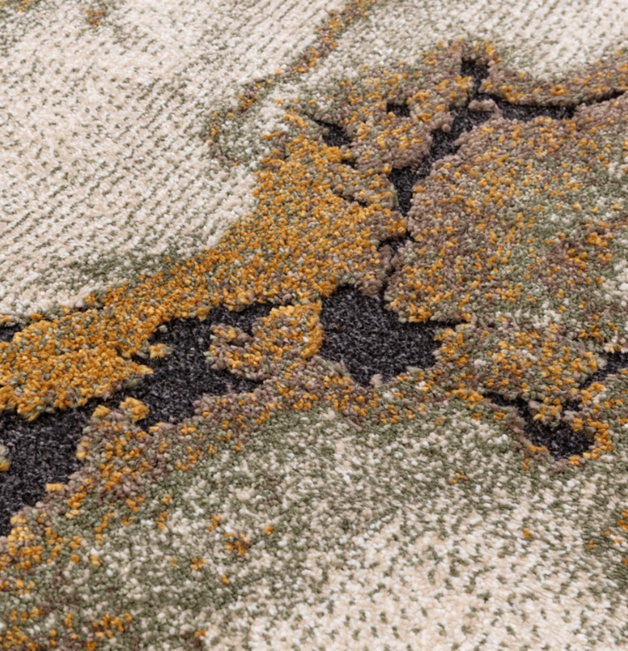 Tapis de salon tissé plat HAVEN