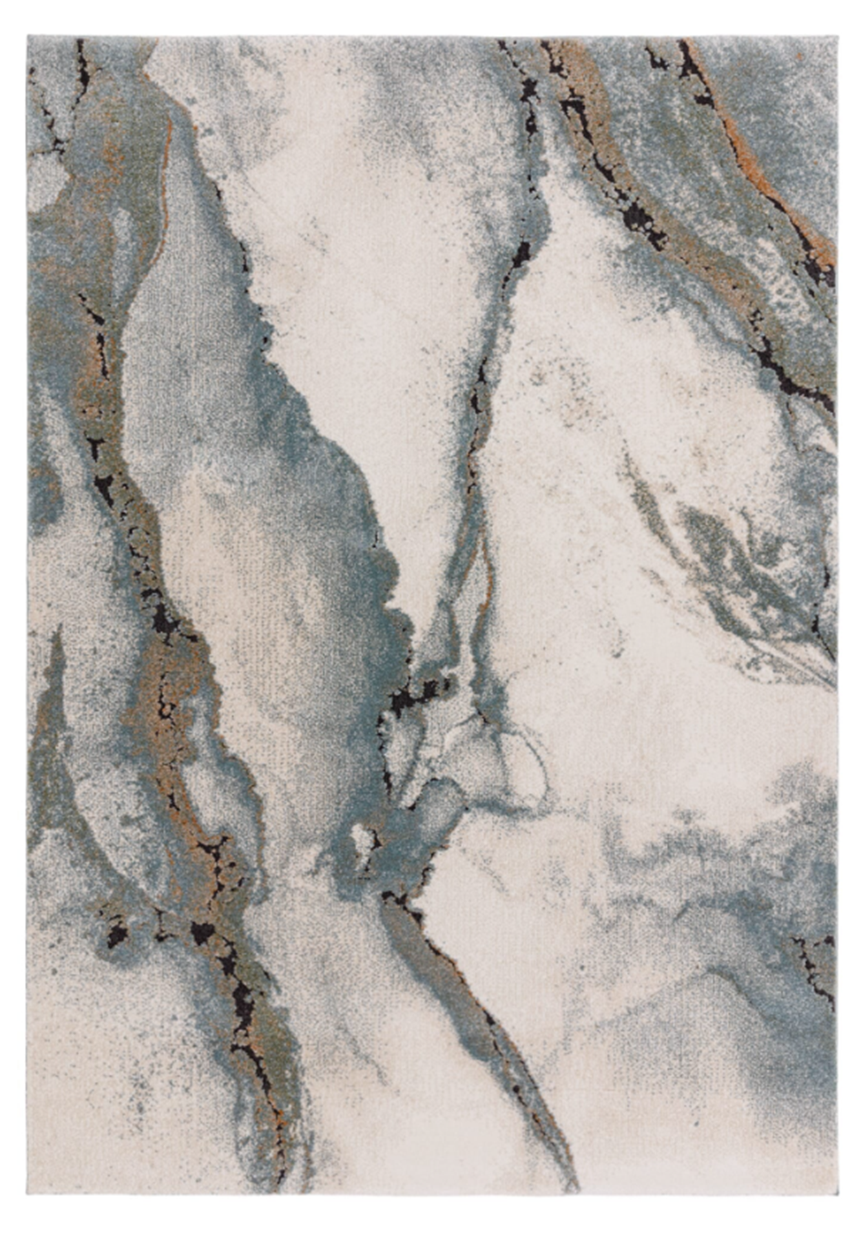 Tapis de salon tissé plat HAVEN