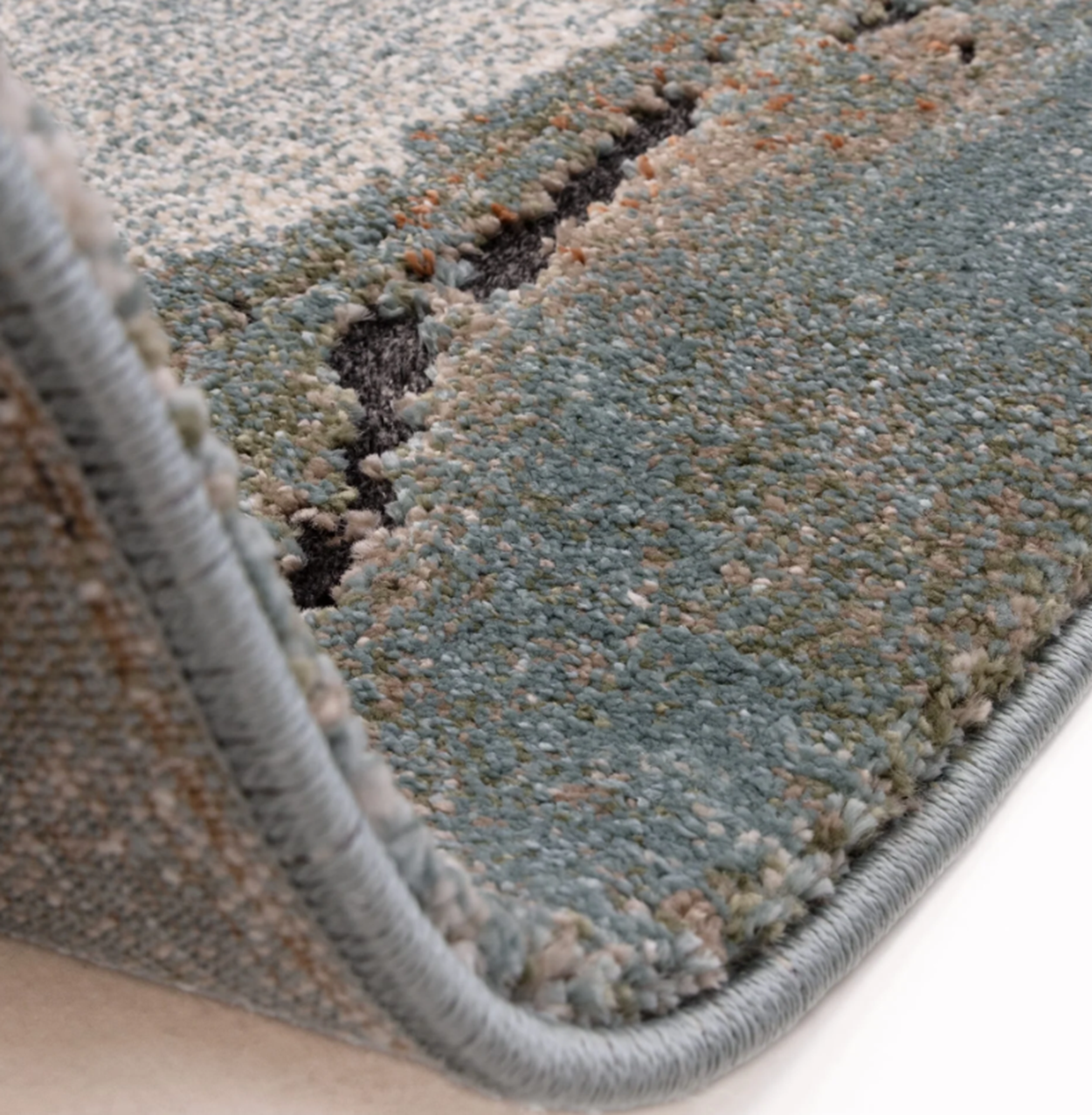 Tapis de salon tissé plat HAVEN