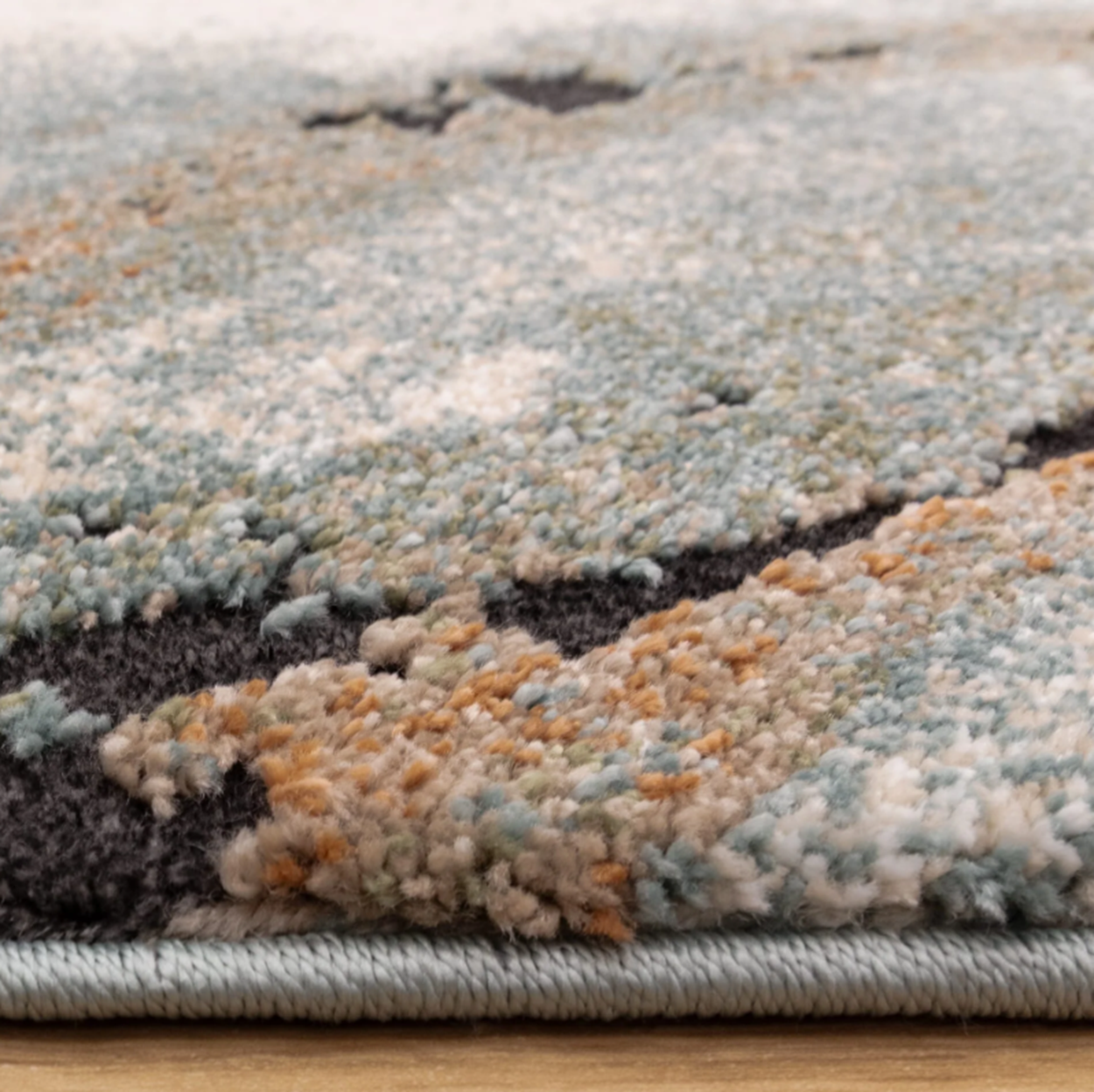 Tapis de salon tissé plat HAVEN