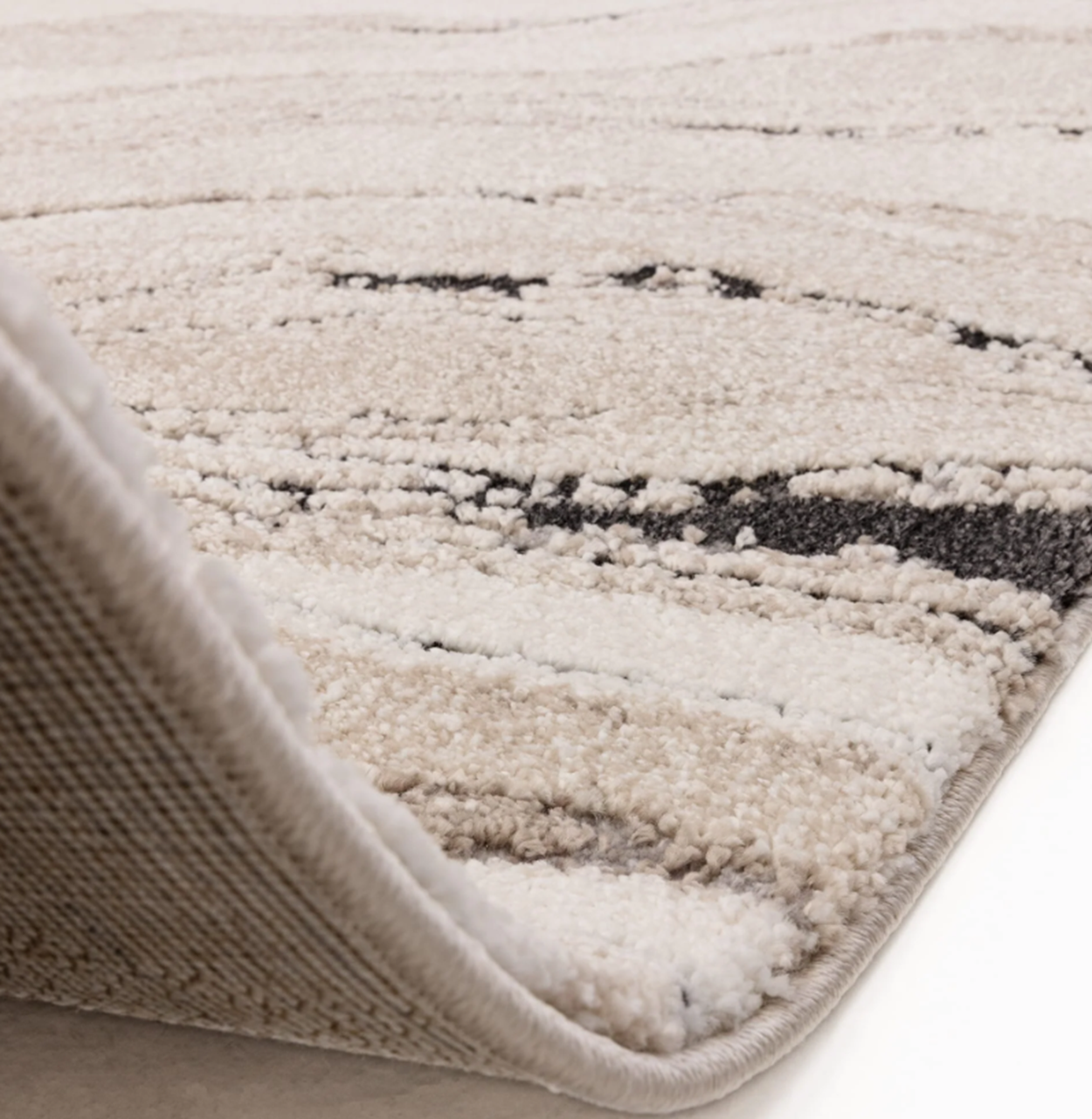 Alfombra de sala de estar de tejido plano SWELL