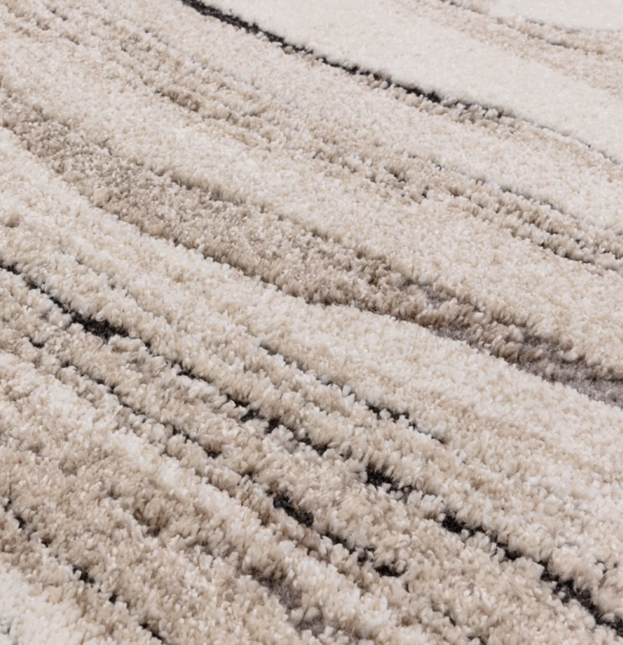 Tapis de salon tissé plat SWELL