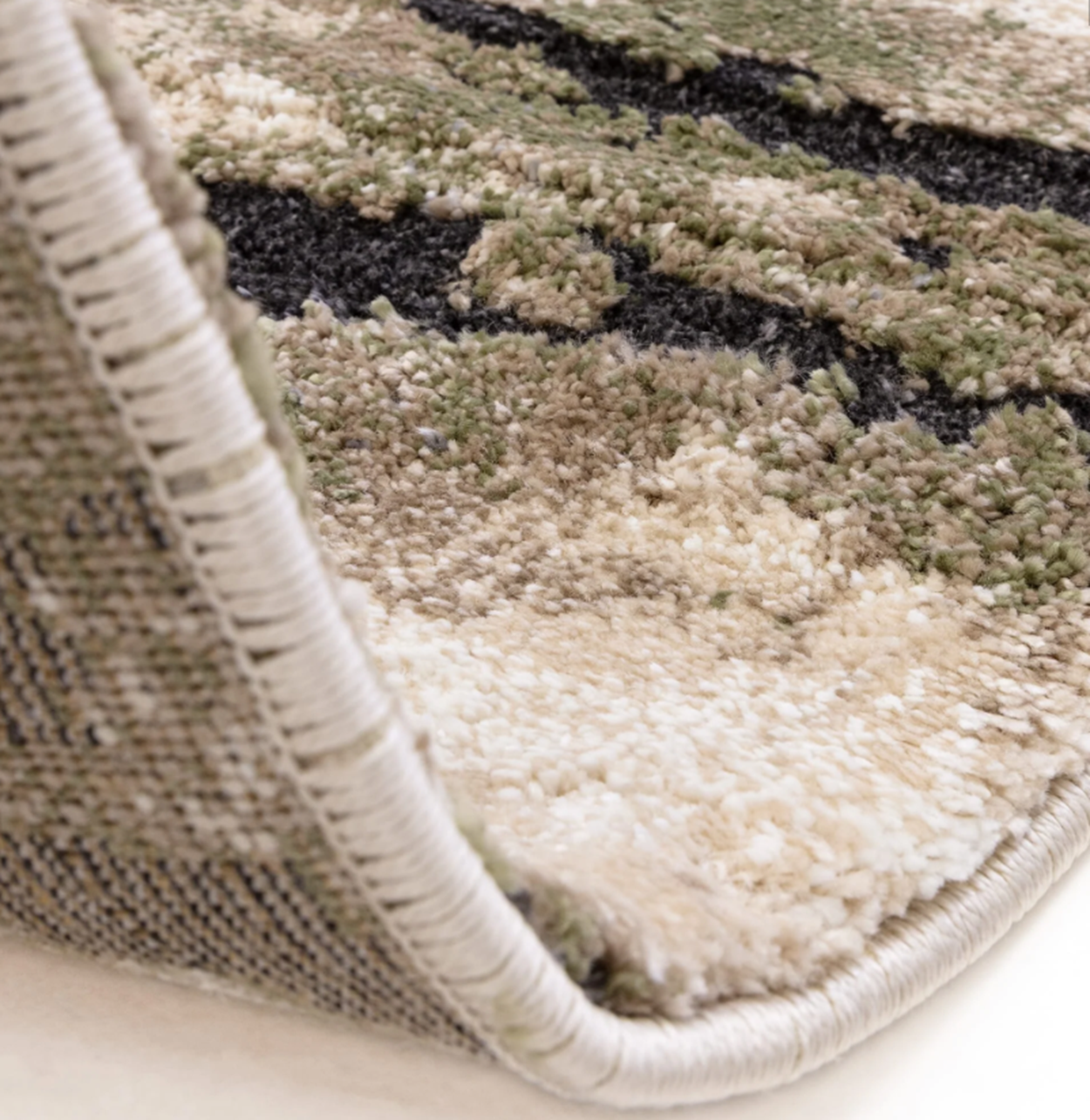 Tapis de salon tissé plat CRUST