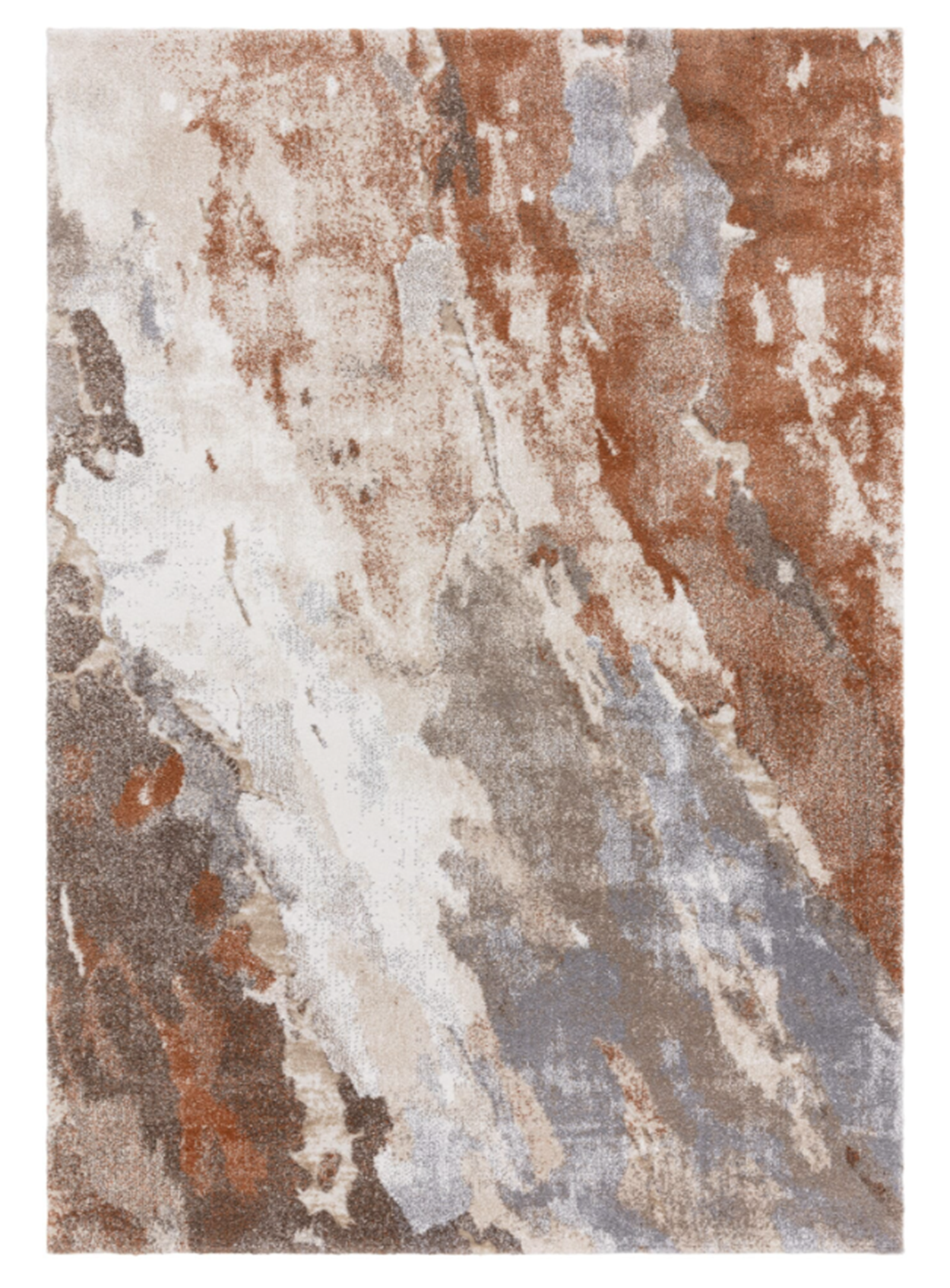 Tapis de salon tissé plat FOG