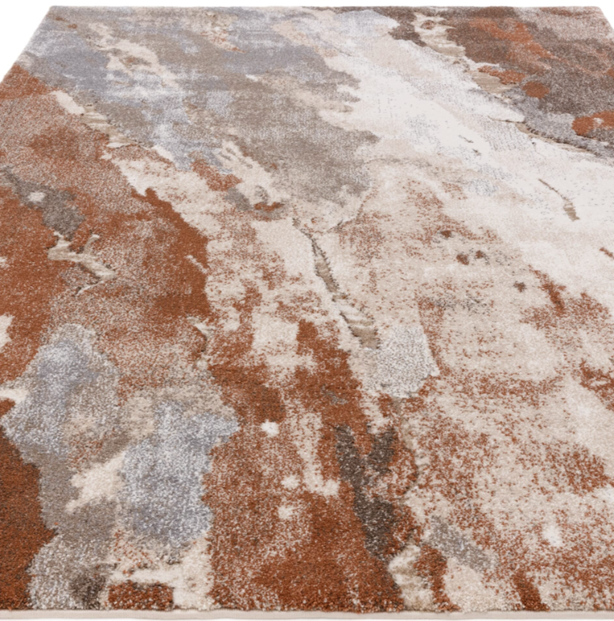 Tapis de salon tissé plat FOG